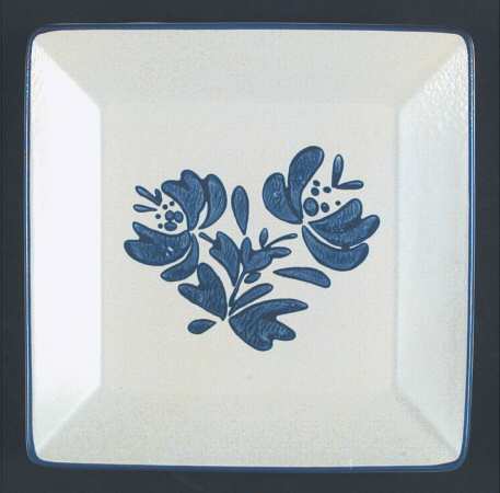 Pfaltzgraff Yorktowne 8" Square Buffet Plate