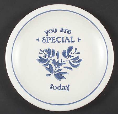 Pfaltzgraff Yorktowne "You Are Special" Dinner Plate