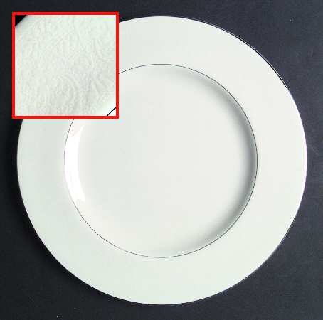 Venetia (Cream, Thin Platinum Trim) by Pickard