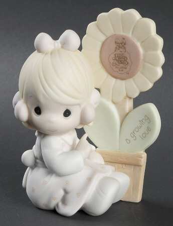 Precious Moments A Growing Love Flower Trademark with Box