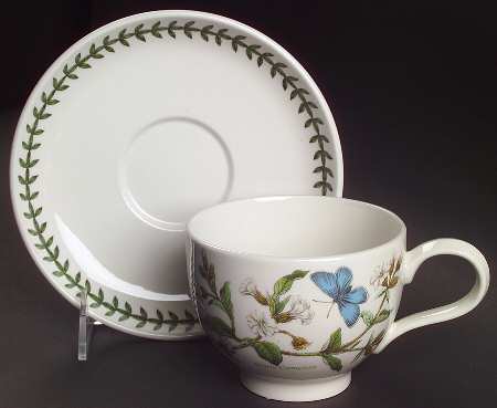 Portmeirion Botanic Garden Traditional Breakfast Cup & Saucer Set