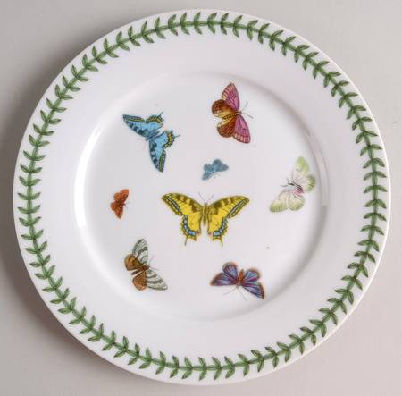 Portmeirion Botanic Garden Butterflies Salad Plate