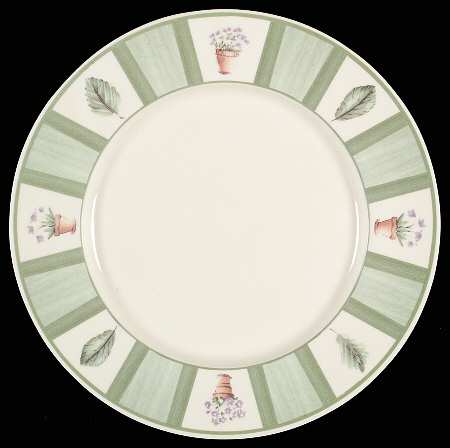 Pfaltzgraff Flower Garden Melamine Dinner Plate
