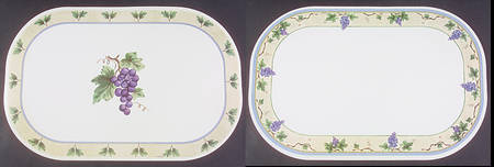 Pfaltzgraff Merlot Reversible Vinyl Placemat