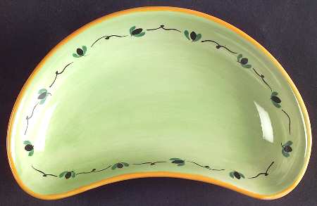 Pfaltzgraff Pistoulet Crescent Salad Plate