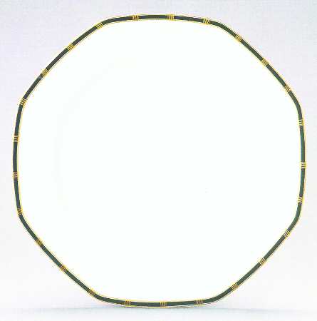 Vert Et or Grand Feu (Multisided) by Porcelaine Lafarge