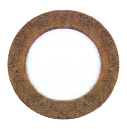 Service Plates Gold Trim by Porcel