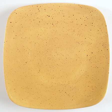 Pfaltzgraff Sedona Solid Gold Square Dinner Plate