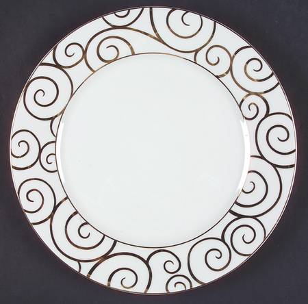 Gold Swirl (Porcelain) by Pier 1