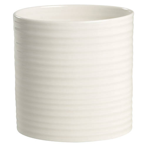 Portmeirion Sophie Conran White Large Oval Utensil Jar - White