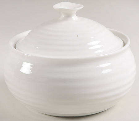 Portmeirion Sophie Conran White Individual Casserole & Lid