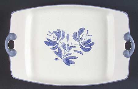 Pfaltzgraff Yorktowne 10" Rectangular Serving Platter