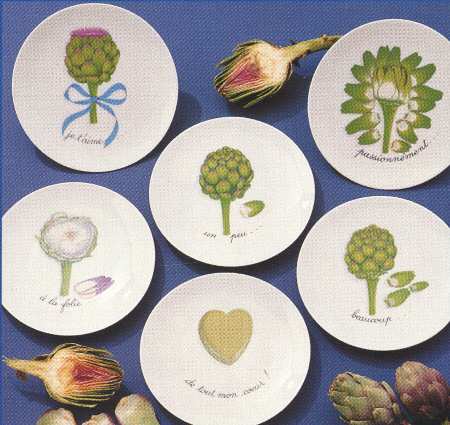 Artichoke by Porcelaine de Sologne