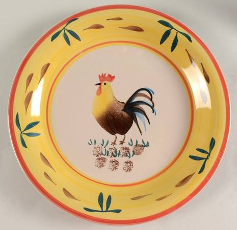 Country View Rooster by Philippe Richard