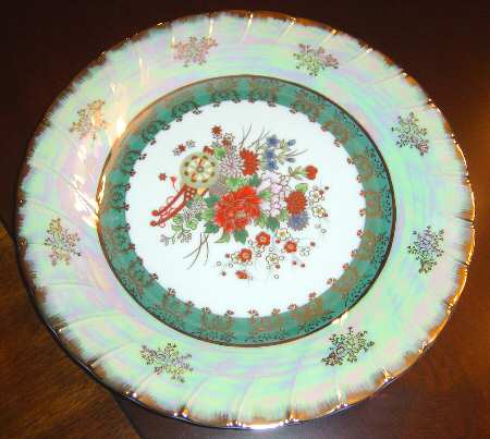 Heritage Blossom (Lusterware Gold Trim) by Princess House
