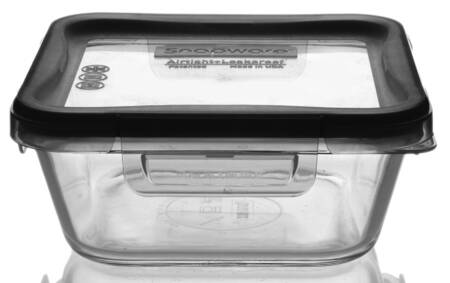 Pyrex Storage Containers 6'' Square Snapware Food Storage with Lid