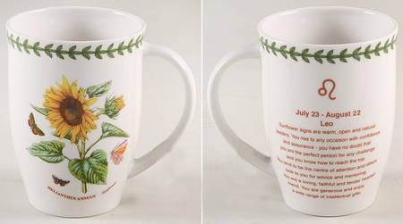 Portmeirion Botanic Garden Zodiac Leo Mug