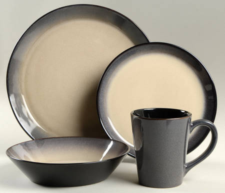 Pfaltzgraff Aria Gray 32 Piece Estate Set