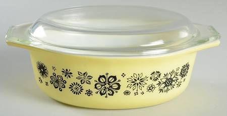 Pressed Flowers by Pyrex