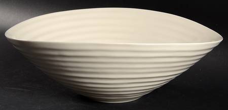 Portmeirion Sophie Conran Pebble 13" Large Salad Serving Bowl