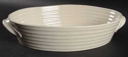 Sophie Conran Pebble Large Handled Oval Roasting Dish