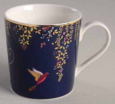 Sara Miller Chelsea Mug, Navy
