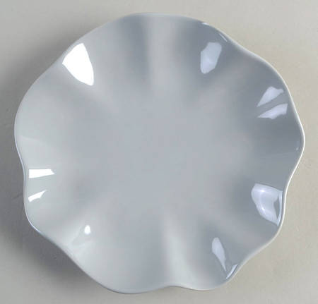 Sophie Conran Floret 8.5 Inch Salad Plate, Dove Grey