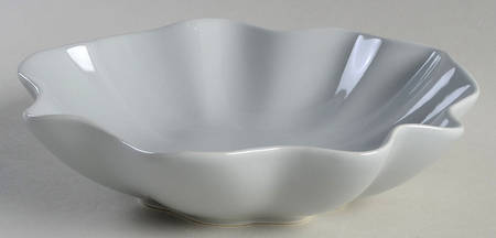 Portmeirion Floret Dove Grey 9" Individual Pasta Bowl