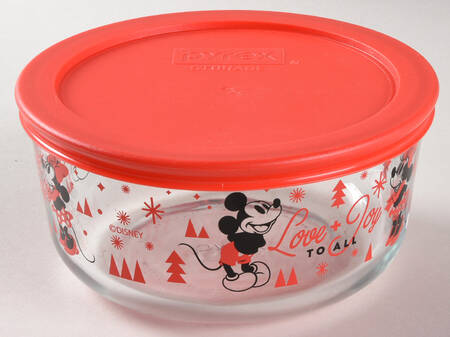 Mickey Mouse Christmas by Pyrex