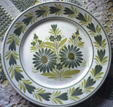 Marguerite Green (Smooth Edge) by Quimper