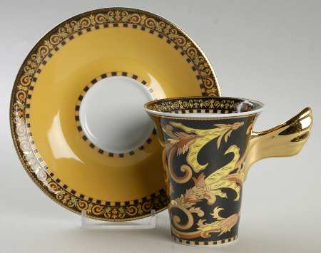 Rosenthal - Continental Barocco Flat Cup & Saucer Set