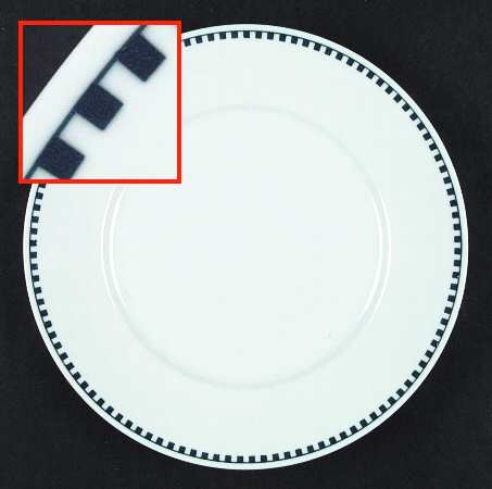 Empire (Blue Squares) by Rosenthal - Continental