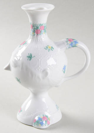 Rosenthal - Continental Garland (Multicolor, Romance) Oil Or Vinegar Cruet No Stopper