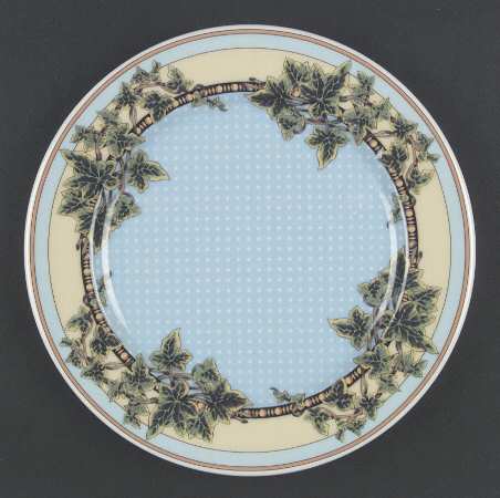 Ivy Leaves Passion Blue by Rosenthal - Continental