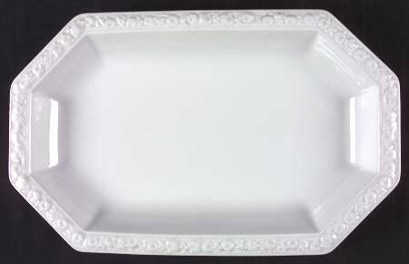 Rosenthal - Continental Maria White (12 Sided) 13" Oval Serving Platter