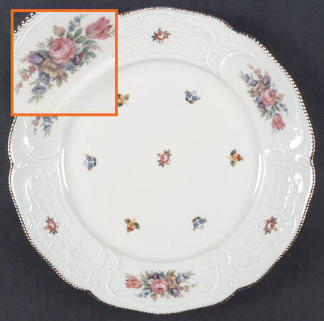Minuet Cream (Sans Souci) by Rosenthal - Continental