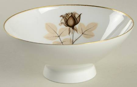 Rosenthal - Continental Shadow Rose Fruit/Dessert (Sauce) Bowl