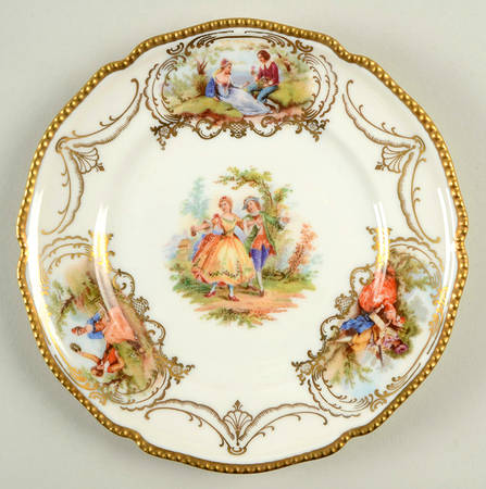 Rosenthal - Continental Watteau Bread & Butter Plate
