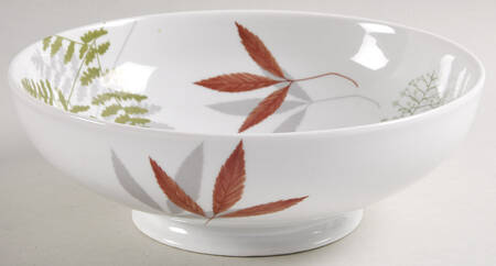 Rosenthal - Continental Woodland Ferns (Aida) 9" Salad Serving Bowl