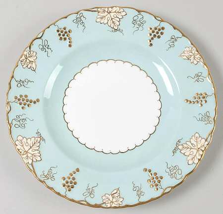 Vine Aqua (Cream Leaves) by Royal Crown Derby