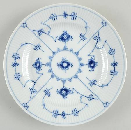 Royal Copenhagen Blue Fluted Plain Dinner Plate