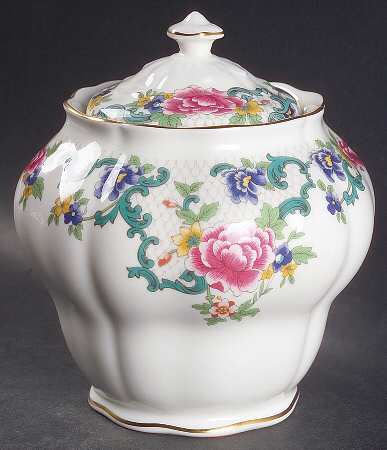 Royal Doulton Floradora Gold Small Ginger Jar & Lid