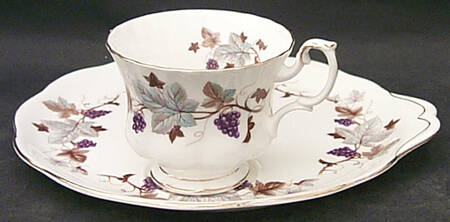 Royal Albert Lorraine Snack Plate & Cup 1235275 | eBay