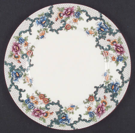 Floradora (Red Trim, Smooth) by Royal Cauldon