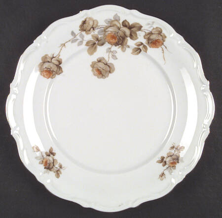 Brown Rose(Platinum Trim) by Royal Heidelberg
