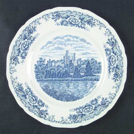 Historic Castles Blue by Royal Swan