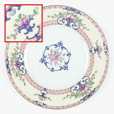 Cordova (Yellow Border)  by Royal Worcester
