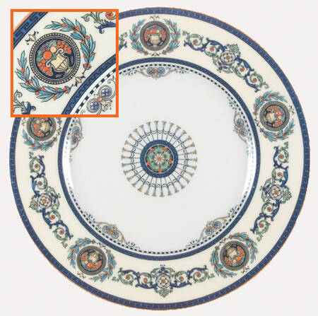 Empire Blue by Royal Worcester