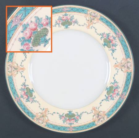 Melba Cream Rim by Royal Worcester