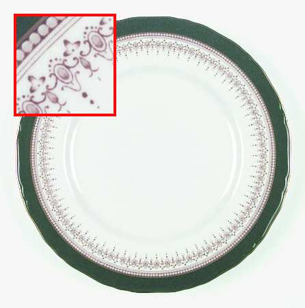 Regency Green and Brown (Newer) by Royal Worcester
